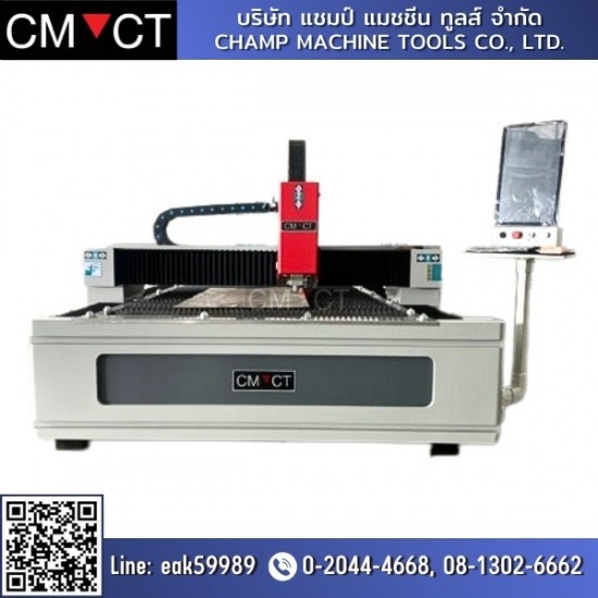 เครื่องจักรผ่อนได้ Champ Machine tools - เครื่องตัดไฟเบอร์เลเซอร์ FIBER LASER CUTTING MACHINE